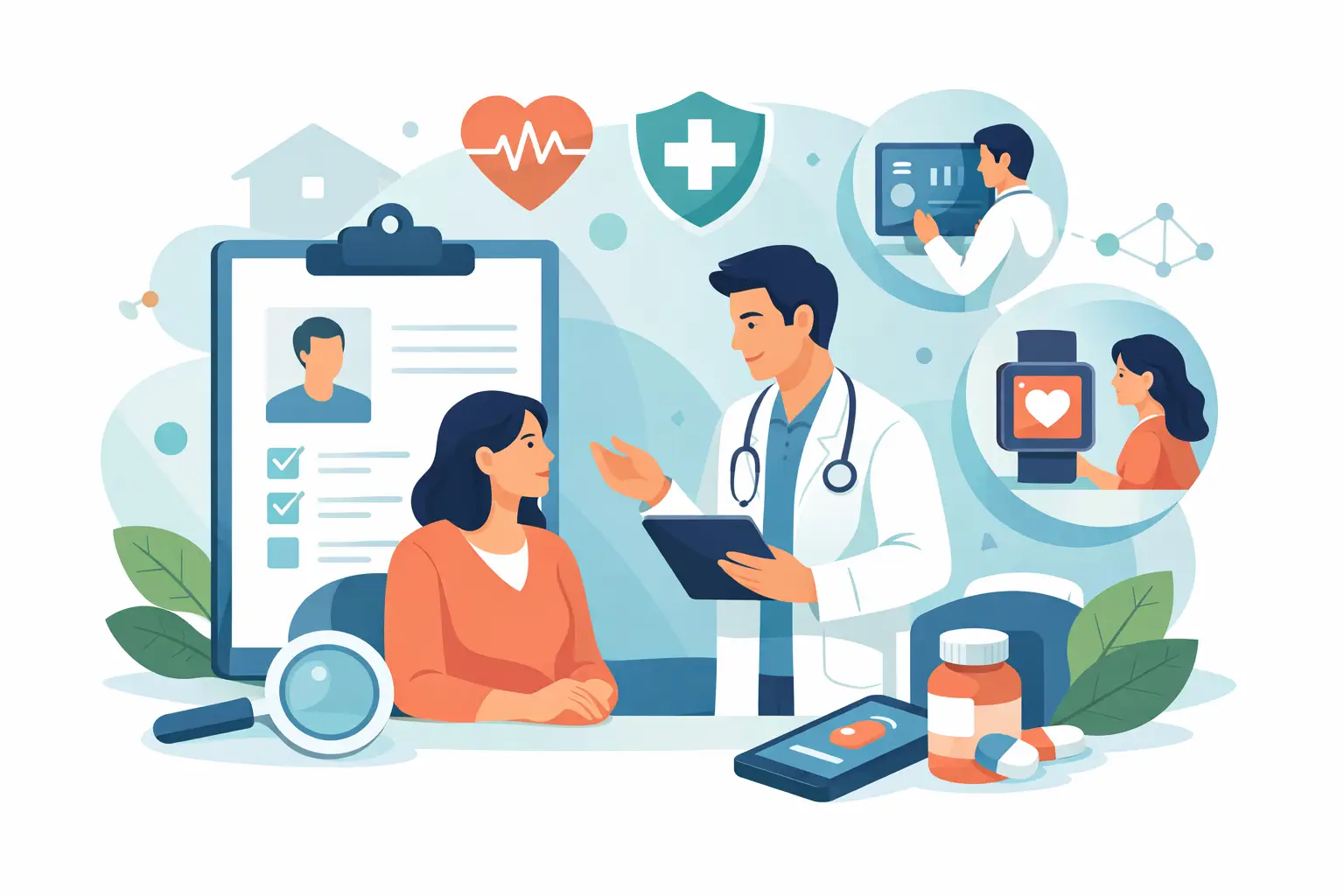 Benefícios do acompanhamento médico personalizado