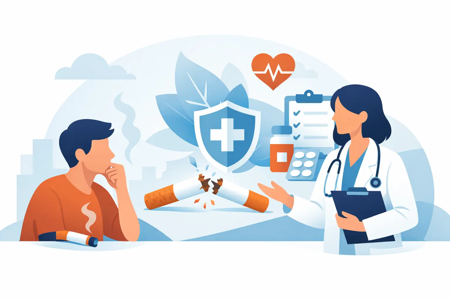 Como deixar de fumar com ajuda médica