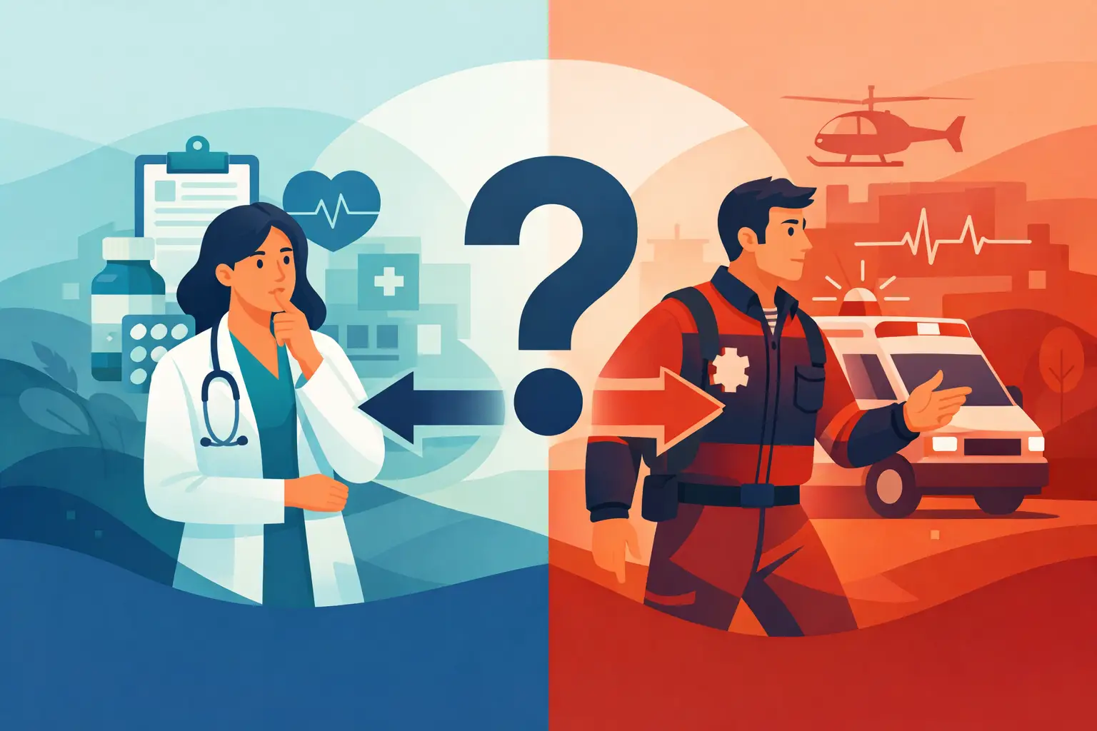 Medicina geral ou urgência: como decidir