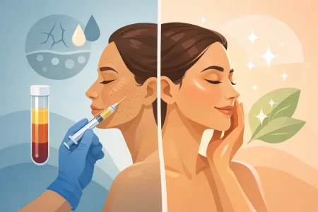 PRP facial antes e depois: o que esperar