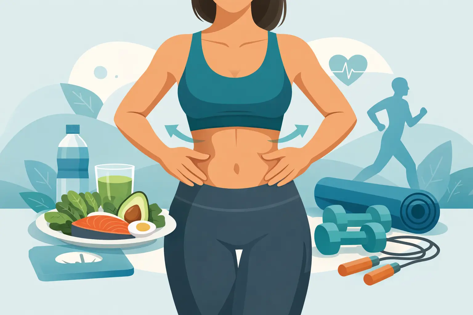Como reduzir gordura abdominal de forma saudável