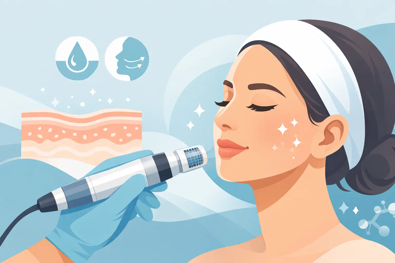 Microagulhamento facial para rejuvenescimento