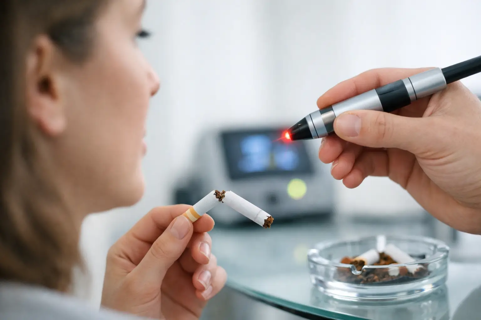 Como funciona o tratamento laser tabaco