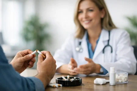 Guia para parar de fumar com apoio médico