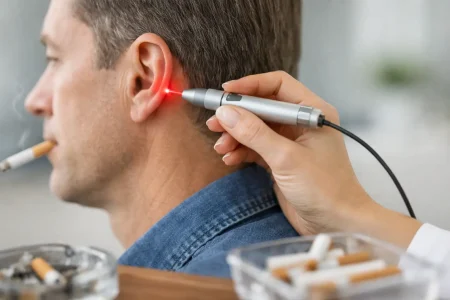 Laser auricular para tabaco funciona?